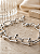 Pulseira elos riscados estilo cadeado 7,5mm - Imagem 3