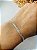 Pulseira masculina infantil groumet 3mm - Imagem 1