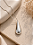 Colar gota lisa - Imagem 1