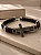 Pulseira masculina courino Cruz na prata 925 - Imagem 1