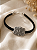 Pulseira personalizada fivela com camurça - Imagem 1