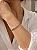 Bracelete inspiração Pandora rígido cravejado - Imagem 1