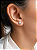 Brinco Moissanite ponto de luz cristal 6mm - Imagem 1