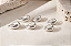 Brinco trio argola click gota - Imagem 2