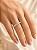Anel aparador Moissanite 9 pedras - Imagem 1