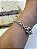 Pulseira elo português 6,7mm - fecho bóia - Imagem 3