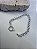 Pulseira elo português 6,7mm - fecho bóia - Imagem 1
