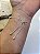 Pulseira gravatinha regulável bolinha 5mm - Imagem 4