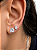 Brinco baby gota cravejada - Imagem 1