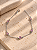 Pulseira elos com zircônias rosa - Imagem 2