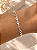 Pulseira corações vazados riscados - Imagem 1
