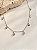 Chocker zircônias coração cristal - Imagem 1