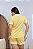 Pijama Feminino Americano Curto Amarelo - Imagem 1
