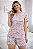 Pijama Curto Feminino Estampado Nuvens - Imagem 2