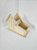 Cachepô Casinha dupla em pinus 22x16x12cm - Imagem 2