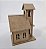 Igreja em MDF para Vela Eletrônica 14x10x10cm - Imagem 3