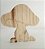 Cogumelo em Pinus 18x18x2cm - Imagem 1