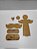 Anjo MDF 6 peças com Base 13x25x5,5cm - Imagem 3