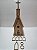 Igreja Recortes Janelas e Vitrais 12x35x14cm - Imagem 2
