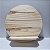 Pallet Redondo com Prateleira 33x33x9cm - Imagem 2