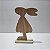 Coelha em Pinus 18x12cm - Imagem 1
