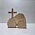 Santo Sepulcro em Pinus 21x16cm - Imagem 1