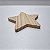 Estrela em Pinus 14x14x1,5cm - Imagem 2