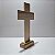 Crucifixo em Pinus 27x15x5cm - Imagem 2