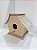 Casinha de Passarinho Oriental- 15x18x12cm - Imagem 1