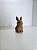 COELHO em impressora 3D- plástico com bambu- 8cm - Imagem 1
