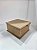 Caixa de chá MDF- 4 divisórias- 17x17x9cm - Imagem 2
