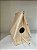 Casa de passarinho cabana de pinus- 21x13x13cm - Imagem 1