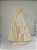 Nossa Senhora Aparecida em pinus- 32x22x5cm - Imagem 1