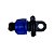 Conector Final  Com Anel Azul Netafim - Imagem 2