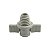 Conector Rosca Macho 3/8¨F Engate cinza - Imagem 2