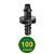 Conector União Dentado 4x7 Dentado/Rosca -100 Unidades- Netafim - Imagem 2