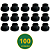 100 UNIDADES DE CHULA MODELO T 16MM - Imagem 1