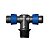 Conector Te Para Flexnet Anel Azul 1/2" Rosca Macho - Netafim -100 Unid - Imagem 2