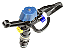 Aspersor D-net 9575 3,57 + 2,5 Azul 1200 L/h - Netafim - Imagem 2
