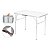 Mesa Dobrável Camping Em Alumínio Tampo Mdf 90x60cm - Palisad - Imagem 4
