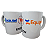 Caneca de Ceramica - 325 ML - - Imagem 1