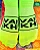 Meia VAI KH - verde neon com preto - Imagem 3