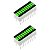 Indicador de Nível LED Verde 10 Segmentos, Conector 20 Pinos – 334511-89500Q - Imagem 1