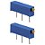 Trimpot de Precisão 20K 15T 3006P Horizontal RKT-3006P-203R - Imagem 1