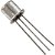 Bipolar NPN 2N2484 Transistor 60V 50mA TO-18 PTH - Imagem 1