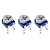 Trimpot Ajustável 200R 201 Tipo Horizontal RF-637 - Imagem 1
