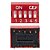 DIP Switch 5 Vias Tipo PTH 180° Vermelho Série DS1040-05 CONNFLY - Imagem 2