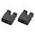 Mini Jumper 2mm 2 Vias Preto para Header - 999-19-320-00 (MC-2205CG) - Imagem 1