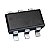 Transistor MOSFET SMD AO6409 20V 5.5A Encapsulamento SOT-23-6 - Imagem 1