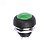 Botão de Pressão PBS-33B Verde à Prova d’Água 12mm Painel - Imagem 1